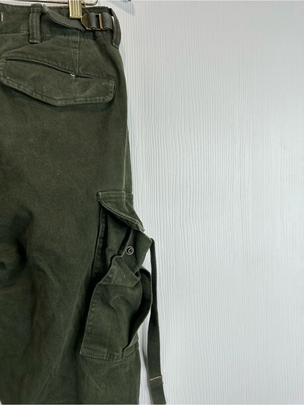 Banana Republic Men's Olive Green Cargo Pants